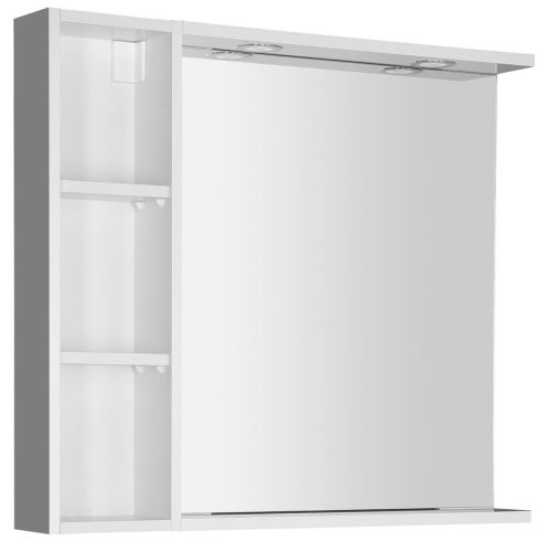 Fürdőszobabútor felső szekrény, Sapho AQUALINE ZOJA nyitott szekrény, 20x70x12cm, fehér 45463