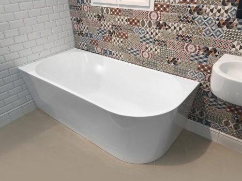 Kád, Sapho AQUALINE TIBERA L szabadonálló kád, 170x80cm, akril E1026