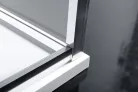 Oldalfal, Sapho POLYSAN EASY LINE oldalfal, 800mm, transzparent üveg EL3215