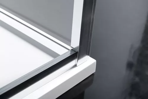 Oldalfal, Sapho POLYSAN EASY LINE oldalfal, 800mm, transzparent üveg EL3215