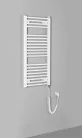 Egyenes radiátor, AQUALINE ORBIT-E elektromos radiátor patronnal, 450x960mm, 300W, fehér ILEO94T