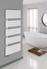 Egyenes radiátor, Sapho AQUALINE MILI fürdőszobai radiátor, 600x1510mm, 775W, fehér DC640T