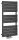 Egyenes radiátor, Sapho AQUALINE BONDI fürdőszobai radiátor, 450x934mm, Antracit DC405T