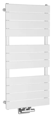 Egyenes radiátor, Sapho AQUALINE BONDI fürdőszobai radiátor, 450x934mm, fehér DC400T