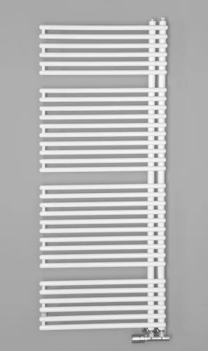 Egyenes radiátor, Sapho AQUALINE TUBINI fürdőszobai radiátor, 596x1454mm, fehér DC320T