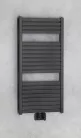 Egyenes radiátor,AQUALINE TONDI  radiátor, középső bekötéssel, 450x970 mm, matt fekete DT456T