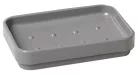 Szappantartó, Sapho AQUALINE SEVENTY szappantartó, termoplast/szürke 631108