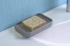 Szappantartó, Sapho AQUALINE SEVENTY szappantartó, termoplast/szürke 631108
