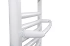 Törölközőtartó, Sapho AQUALINE törölközőtartó íves radiátorra, 50cm, fehér IDO-50