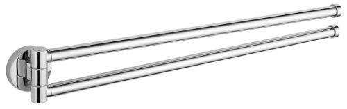 Törölközőtartó, Sapho AQUALINE SAMBA dupla törölközőtartó, 450mm, króm SB121