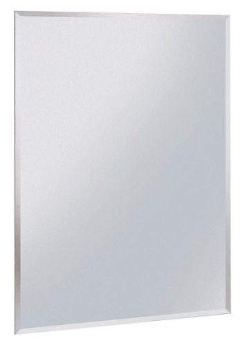Tükör, Sapho AQUALINE csiszolt tükör akasztó nélkül, 60x70cm 22471