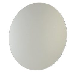  Tükör, Sapho AQUALINE kerek tükör, akasztó nélkül, átm:70cmx4mm 22445