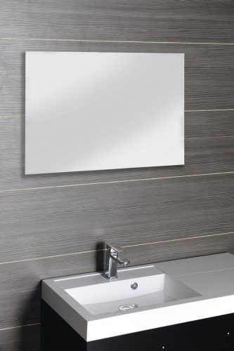 Tükör, Sapho AQUALINE csiszolt tükör akasztó nélkül, 120x80cm 22500