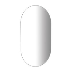   Tükör, Sapho AQUALINE ovális tükör akasztó nélkül, 40x70cm 22503