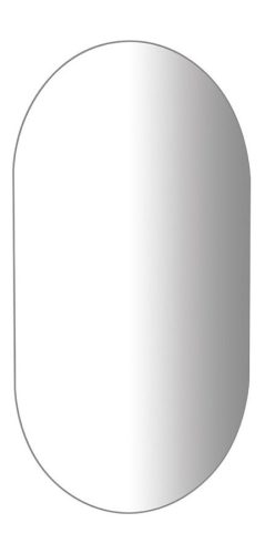 Tükör, Sapho AQUALINE ovális tükör akasztó nélkül, 40x70cm 22503