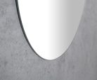 Tükör, Sapho AQUALINE ovális tükör akasztó nélkül, 40x70cm 22503