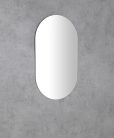 Tükör, Sapho AQUALINE ovális tükör akasztó nélkül, 40x70cm 22503