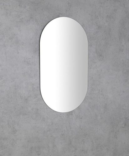 Tükör, Sapho AQUALINE ovális tükör akasztó nélkül, 40x70cm 22503