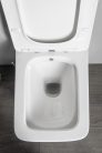 WC, Sapho PORTO RIMLESS fali WC, bidézuhannyal, csapteleppel, 36x52cm PZ102RX