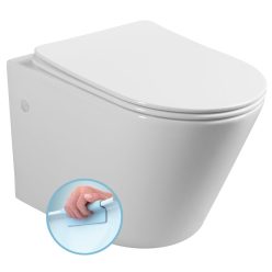   WC, Sapho PACO RIMLESS fali WC, ülőke nélkül, 36x52cm (PZ1012R helyett) PZ1012WR