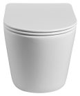 WC, Sapho PACO RIMLESS fali WC, ülőke nélkül, 36x52cm (PZ1012R helyett) PZ1012WR