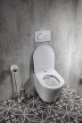 WC, Sapho PACO RIMLESS fali WC, ülőke nélkül, 36x52cm (PZ1012R helyett) PZ1012WR