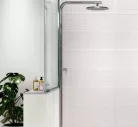Csempe, Baldocer Clinker Snow falburkoló 40x120 cm rektifikált BA362