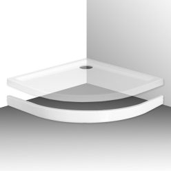   Zuhanytálca előlap, Roltechnik Flat Kvadro zuhanytálcához 8010087