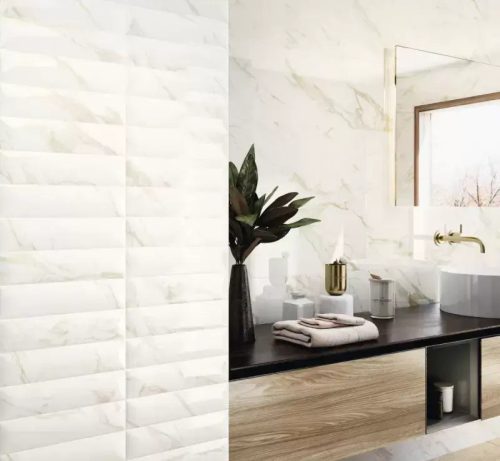 Dekorcsempe, Baldocer Bombato Adaggio Gold falburkoló 7,5x30 cm BA360