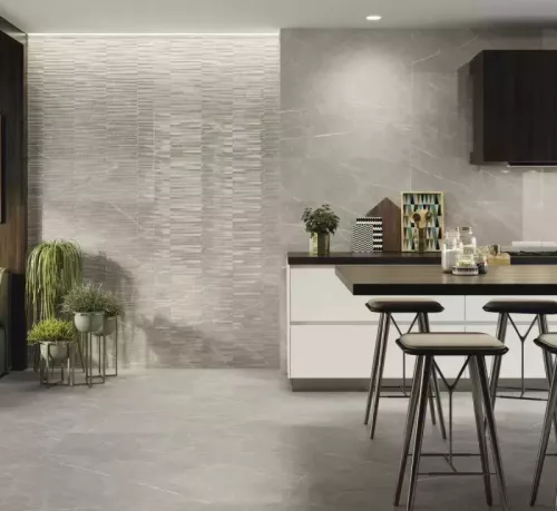 Dekorcsempe, Baldocer Section Eternal Cream falburkoló 33,3x100 cm rektifikált BA405