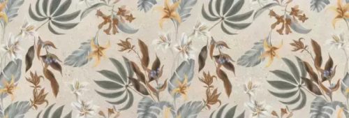 Dekorcsempe, Baldocer Tropical Asphalt Grit falburkoló 40x120 cm rektifikált BA381