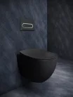 WC, Ravak WC Uni Chrome RimOff fekete X01794