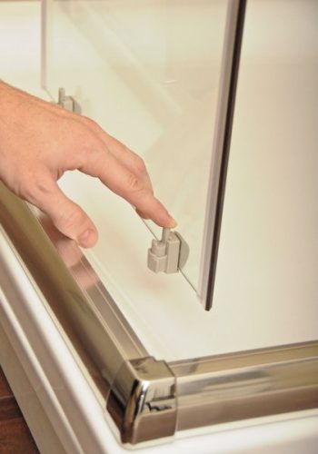 Zuhanykabin, Ravak Blix BLCP4-90 fehér+Trans. 3B270100Z1