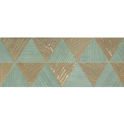Dekorcsempe, Tubadzin Goldgreen Mono Decor 29x74