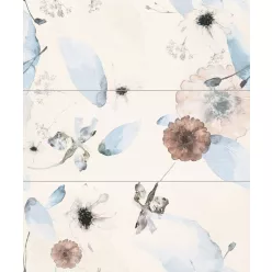 Dekorcsempe, Tubadzin Mild Garden 1 Dekor 3 elemes 74x89