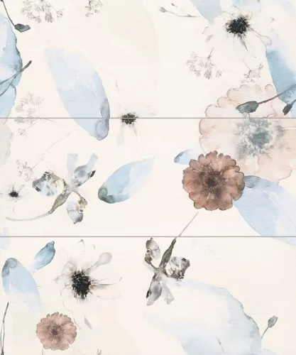 Dekorcsempe, Tubadzin Mild Garden 1 Dekor 3 elemes 74x89