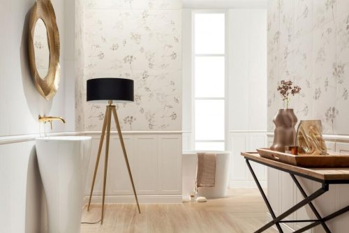 Dekorcsempe, Tubadzin Mild Garden 2 Dekor 3 elemes 74x89