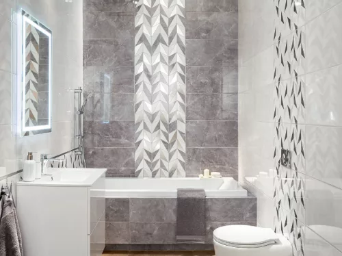 Dekorcsempe, Arte Marlena White Mozaik 19x32,8