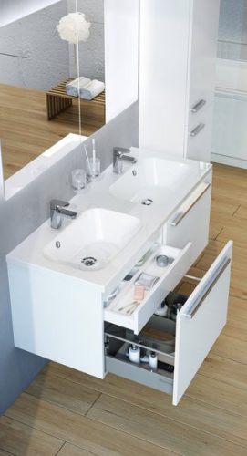 Fürdőszoba tükör, Ravak Oblong 700 Led világítással