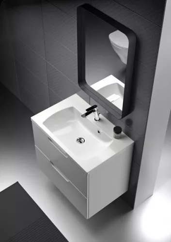 Fürdőszoba tükör, Ravak Strip 600 Led világítással fehér