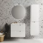 Fürdőszoba tükör, Ravak Luna 600 Led világítással