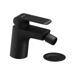   Bidé csaptelep, Ravak Flat Black Leeresztővel Click-Clack FL 055.20
