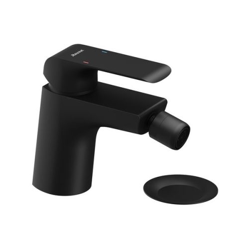 Bidé csaptelep, Ravak Flat Black Leeresztővel Click-Clack FL 055.20