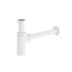   Mosdószifon, Ravak mosdószifon, fém, matt fehér bevonattal, teleszkópos X01800