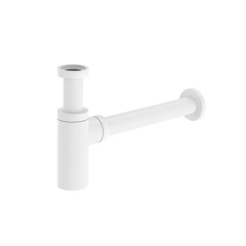 Mosdószifon, Ravak mosdószifon, fém, matt fehér bevonattal, teleszkópos X01800