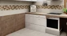 Csempe, Zalakerámia AMAZONAS Világos BARNA 20X60 ZAL-ZBD62005
