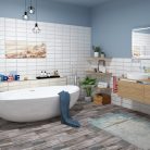 Dekorlap, Zalakerámia Carneval Beach F-53041 20X5042 ZAL-DBF-53041