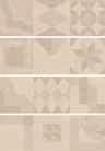 Csempe, Zalakerámia Cementi Beige dekor ZBD62087 20x60