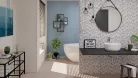 Csempe,  Zalakerámia TEXTIL Mintás 20X60 ZBD 62268