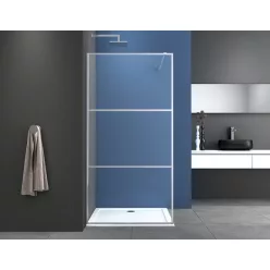 Zuhanyfal, Sanotechnik Smart 90 Króm AC90C